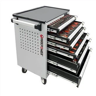 368 komada Automobilski set alata s kolicima za alat