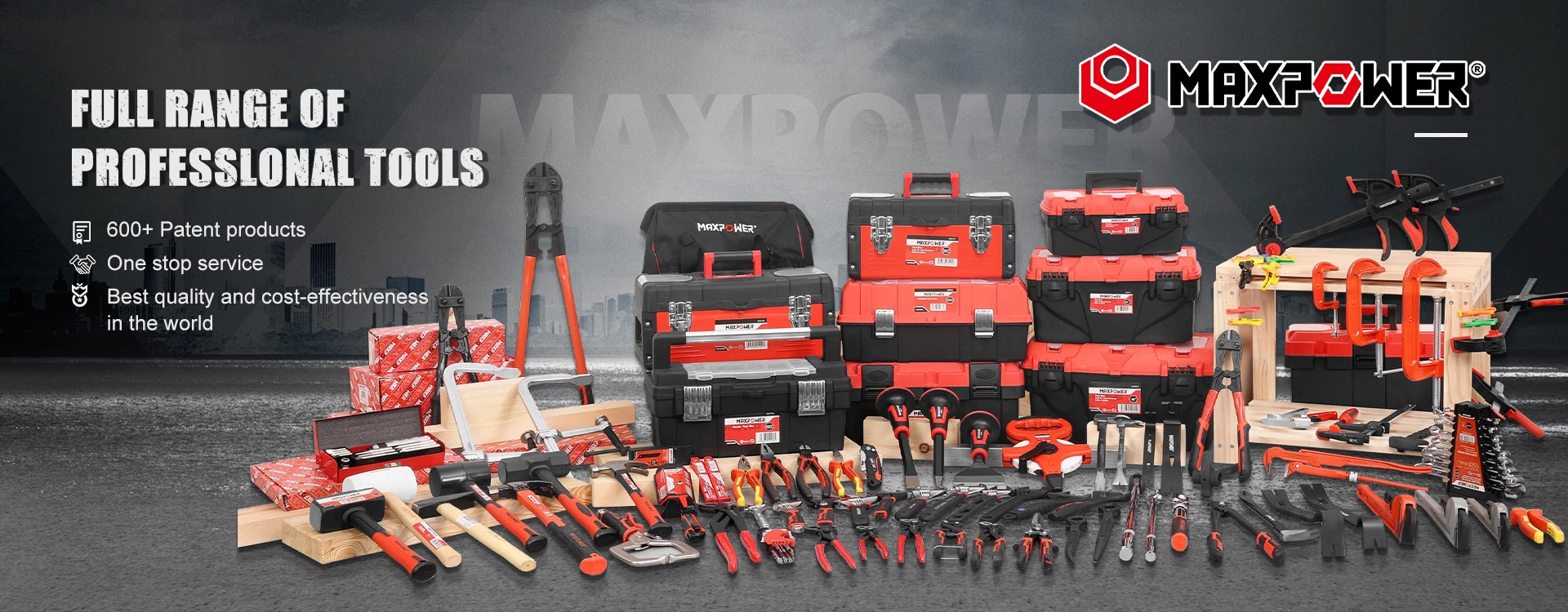 Maxpower tools group has full range of professional industrial grade hand tools. 600+ patent products, one-stop service, best quality and cost-effectiveness. Contact us to consult hand tools!