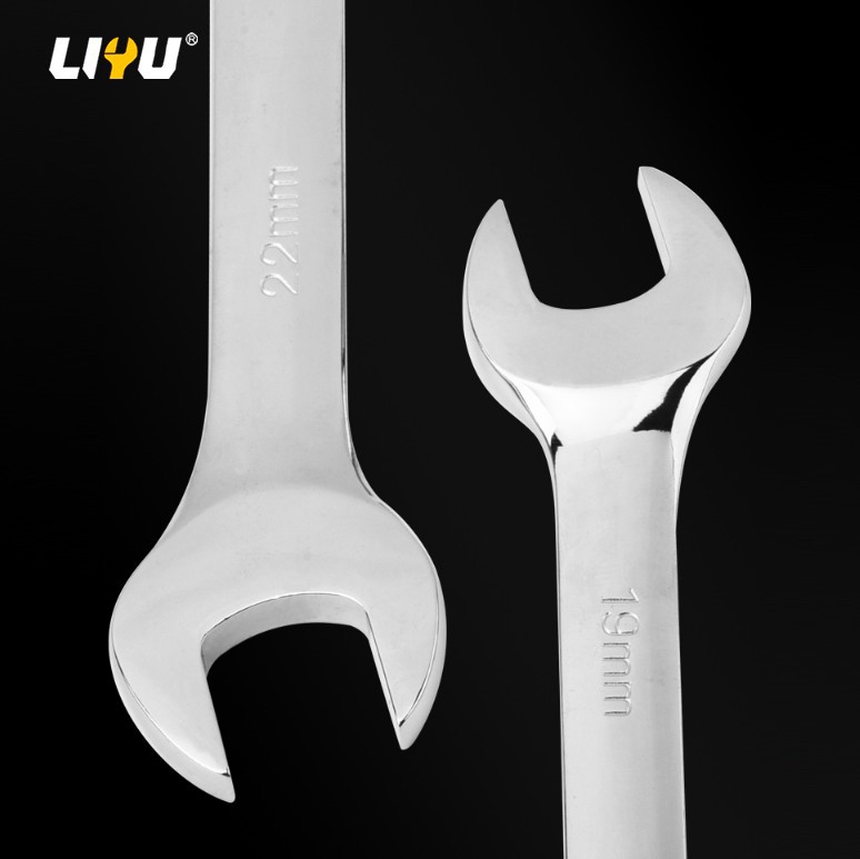 Double-ended Open-ended Wrench Set, Blank Wrench Mirror Polished 10-piece Set suppliers
