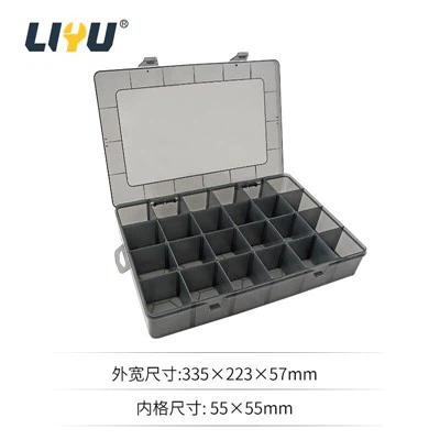 Kutija za odlaganje dijelova Kutija za dijelove Lego kutija za pohranu Klasifikacijska kutija s 24 odjeljka